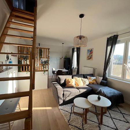 Duplex Avec Parking A 100M De La Mer De Panne Esterno foto