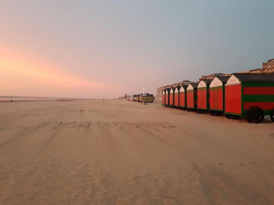 Duplex Avec Parking A 100M De La Mer De Panne Esterno foto